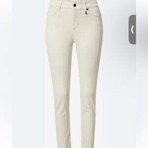 Julie Bogner Women's Beige Skinny Pants